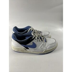 Nike Full Force Low Men's Sneakers White/Royal Blue, Size 11